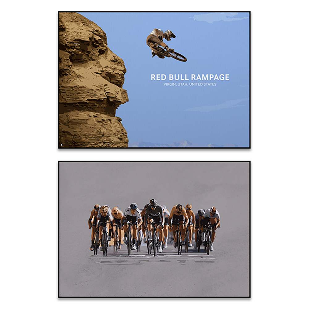 Mountain Biking Europe - จักรยานเสือภูเขาพิมพ์ - Utah Downhill Racing -