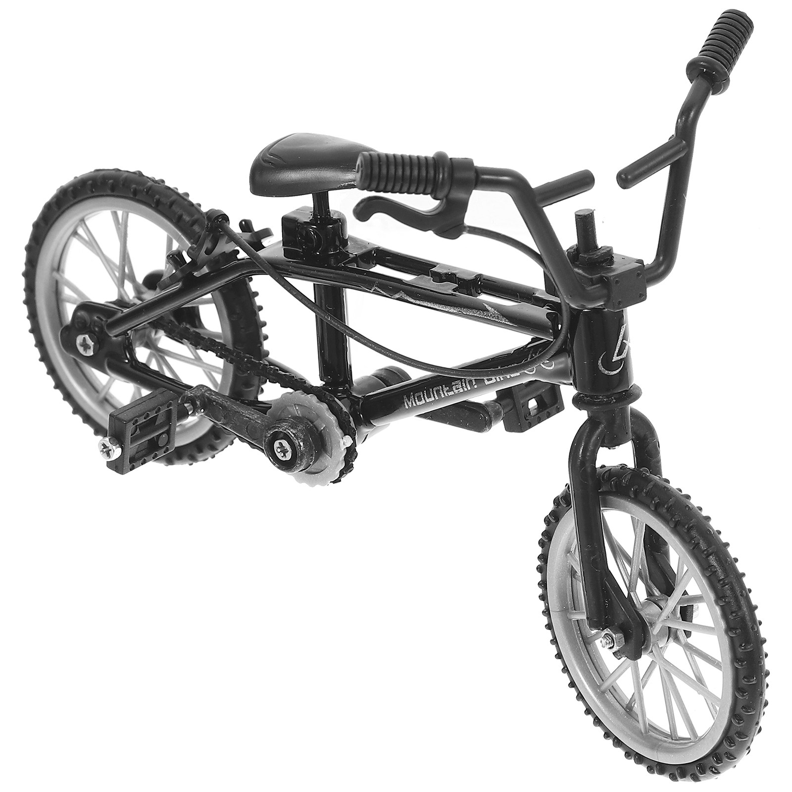 Mountain Biking Europe - โมเดลจักรยานโลหะจำลองขนาดเล็ก สำหรับตกแต่งภูมิทัศน์จิ๋ว, อุปกรณ์ประกอบฉากถ่ายภาพ, จักรยานเสือภูเขาจำลองที่ดูสมจริง
