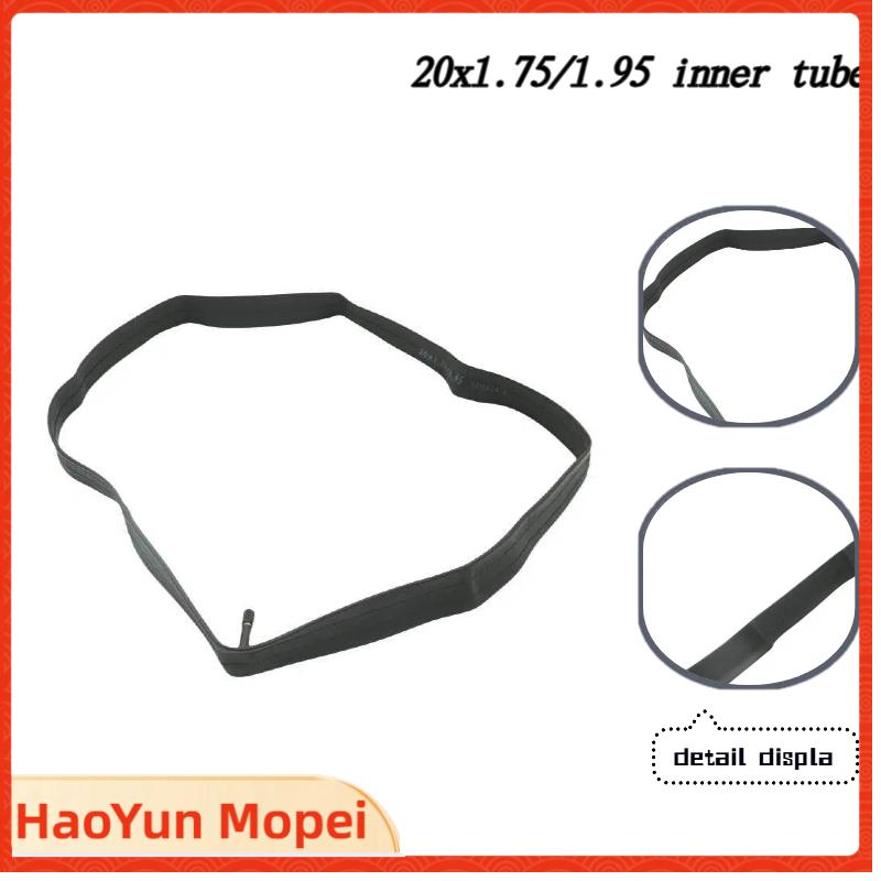 Mountain Biking Tube - ยางในสำหรับจักรยาน, จักรยานเสือภูเขา, และจักรยานไฟฟ้า ขนาด 20X1.75/1.95 พร้อมวาล์วตรง