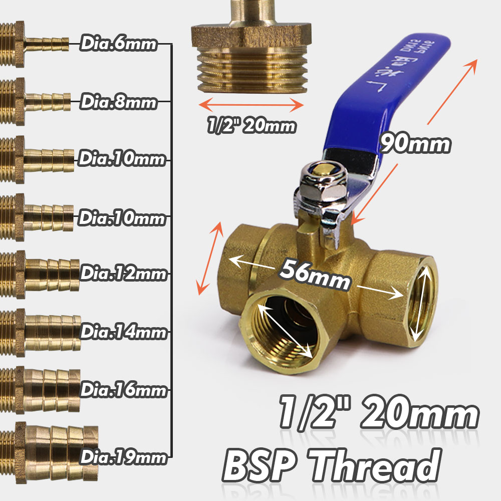อะแดปเตอร์วาล์วบอลทองเหลือง 6- - Spoke Nipple Brass บทวิจารณ์และราคา